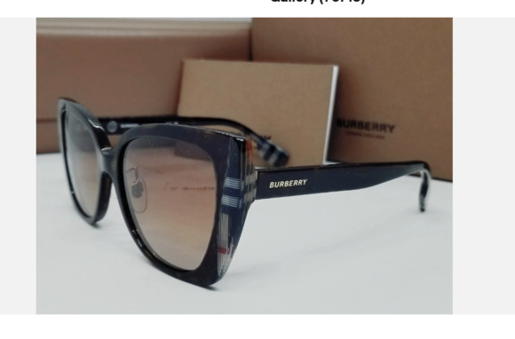 COPY - FIRE SALE - FRIDAY BURBERRY havana check/BROWN gradient MERYL BE4393F NE… - Picture 4 of 10